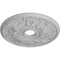 Ekena Millwork Acanthus Twist Ceiling Medallion (Fits Canopies up to 8 3/8"), 23 5/8"OD x 4 5/8"ID x 1 7/8"P, Frost CM23ACFRF - alternate 3